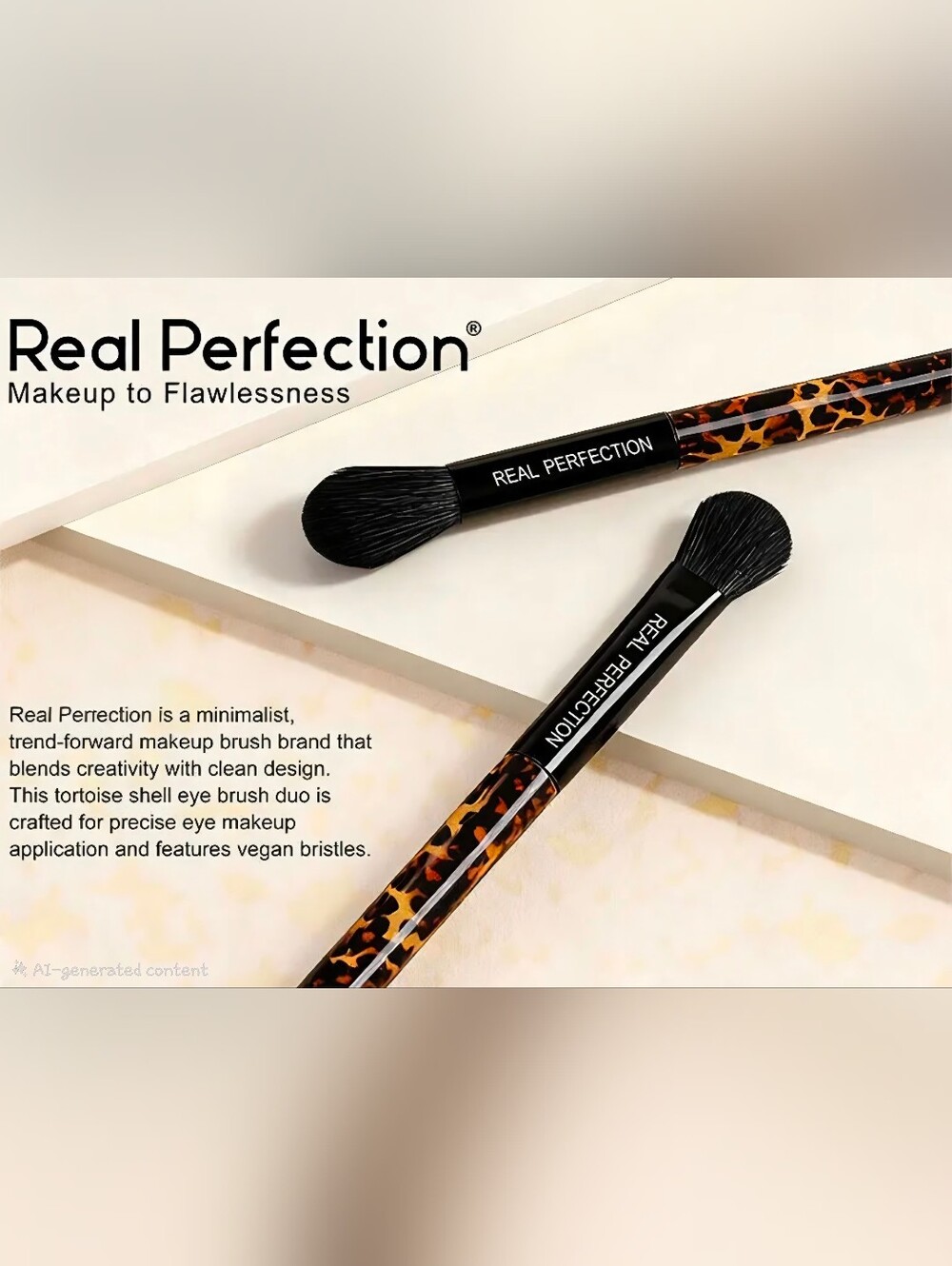 Real Perfection Eyeshadow Brush Duo - Picture 2 of 3